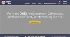 Desktop Screenshot of bayareabicyclelaw.com